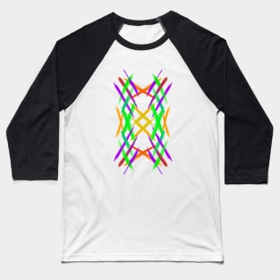 Abstraction brushing Baseball T-Shirt